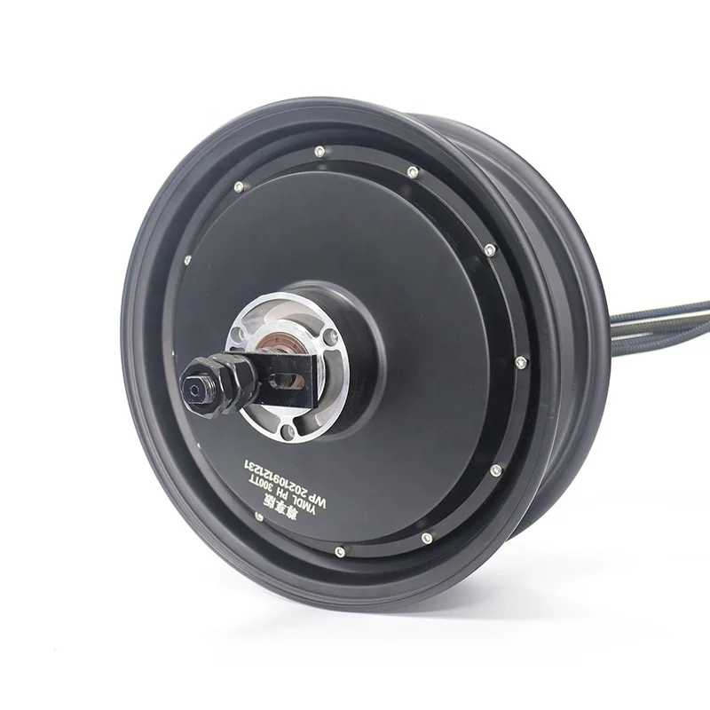 12 Inch 2kw 72v 80kmh V3 Brushless DC Hub Motor for Electric Scooter