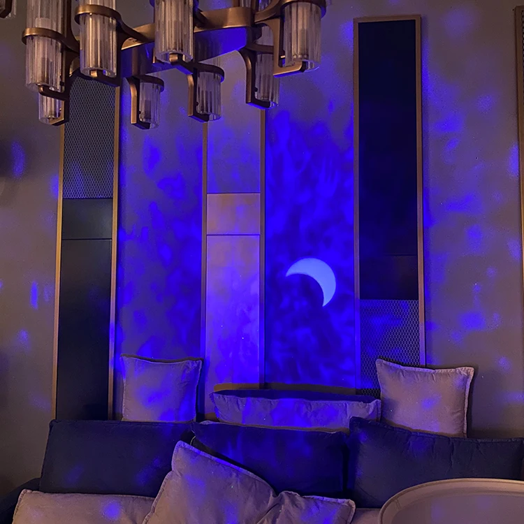  Home Decoration White Color Baby Night Light Starry Sky 7.5w Projection