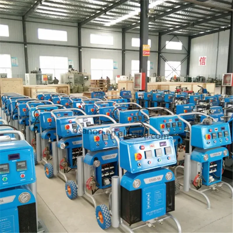 PU Polyurethane insulation foam mixing portable small high pressure spray making machine for sale price