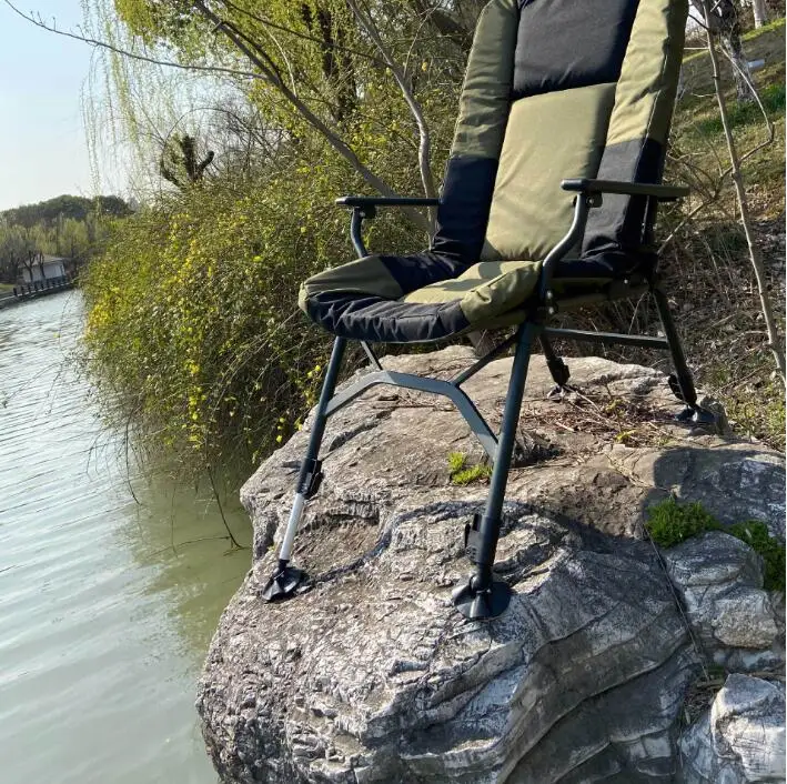Стул для рыбалки Многофункциональный повышенной проходимости с утеплителем; Повышение складной Открытый стул для отдыха