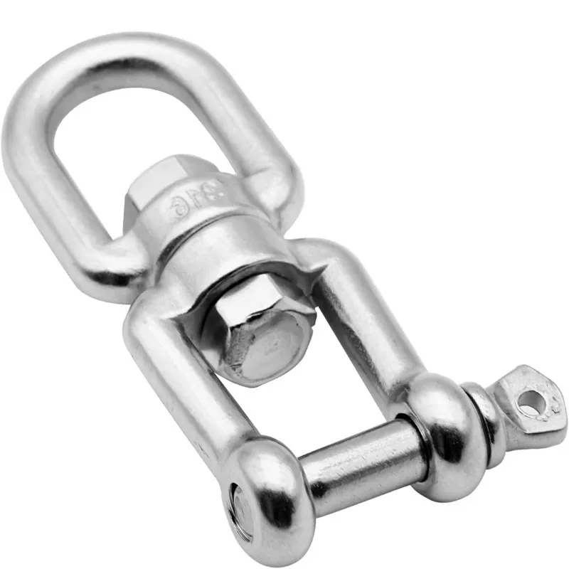 Rigging Hardware Stainless Steel  Commercial Longline Fishing Swivel Shackle