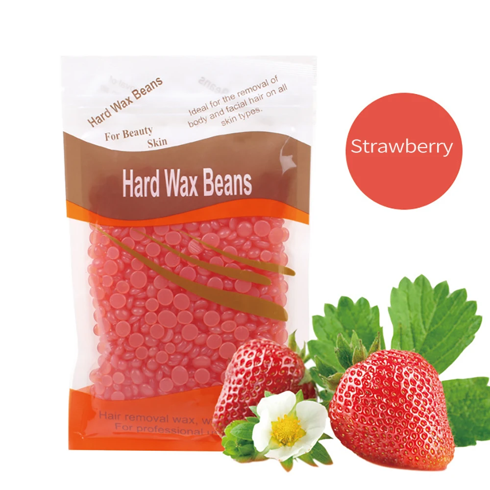HJS High Quality deplicated Wax Hair Removal Wax Beans Set Hard Wax Beans For Hair Removal At Home