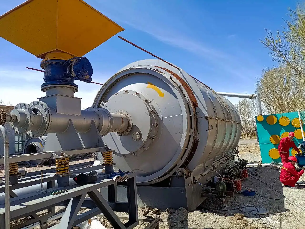 Beston Group tyre pyrolysis to fuel oil machine waste tyre pyrolysis plant manufacturers