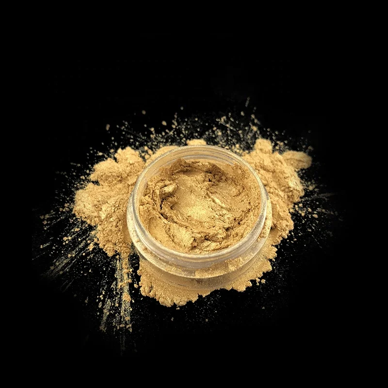 Cosray Golden Series Cosmetic Grade Mica Pigment Powder Manufacture Wholesale