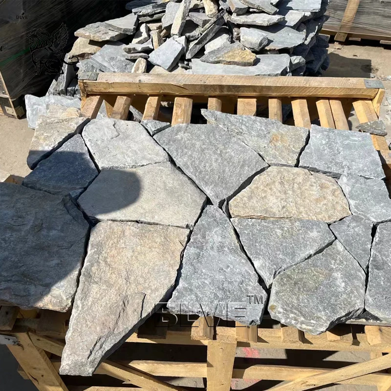 Современное украшение BLVE 3D Уличный настенный облицовочный камень натуральный стек фасадный каменная