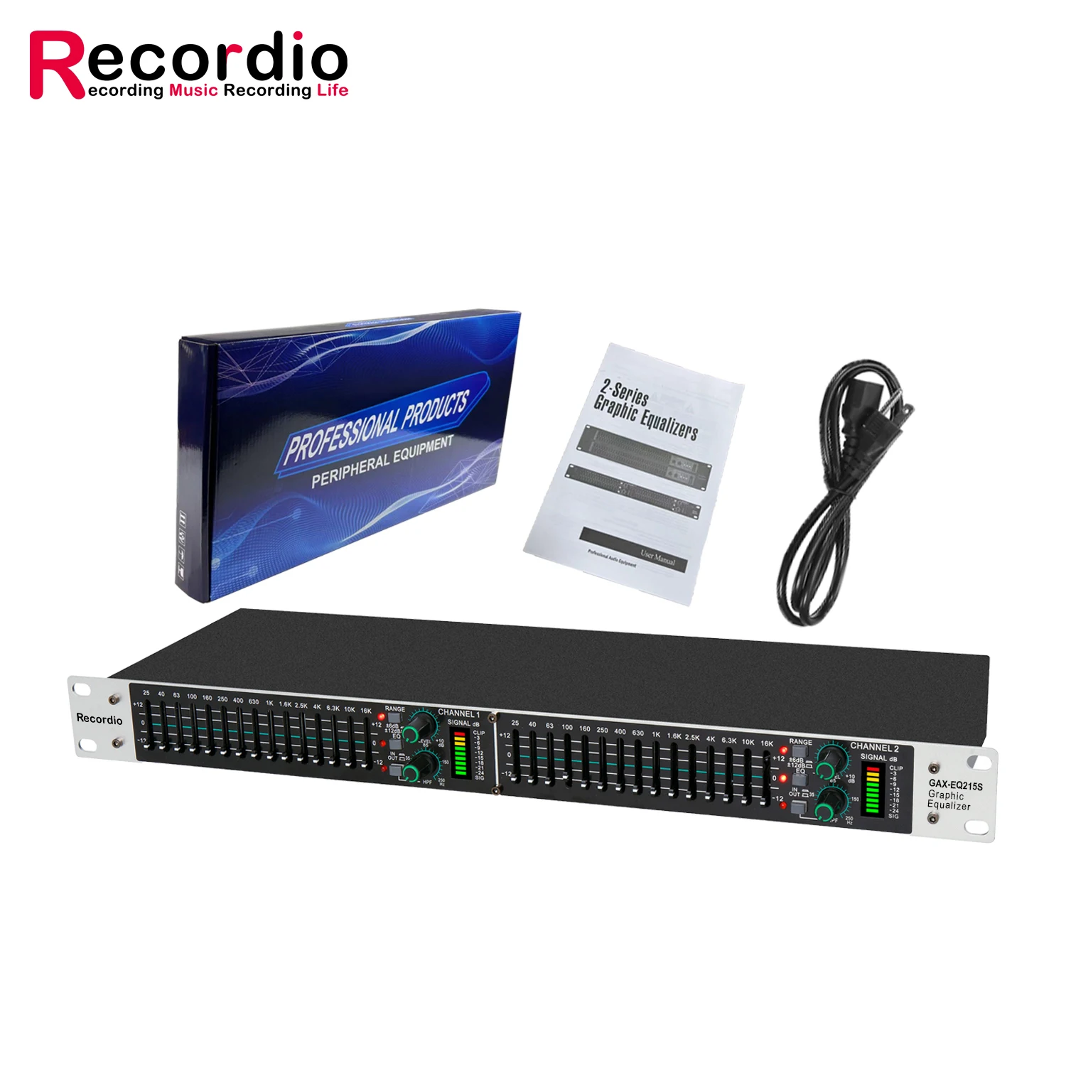 EQ 15 Band Professional Graphic Equalizer