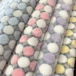 The Factory Produces Solid Color Wholesale Double-sided Brush Shu Velveteen Sherpa Fleece F