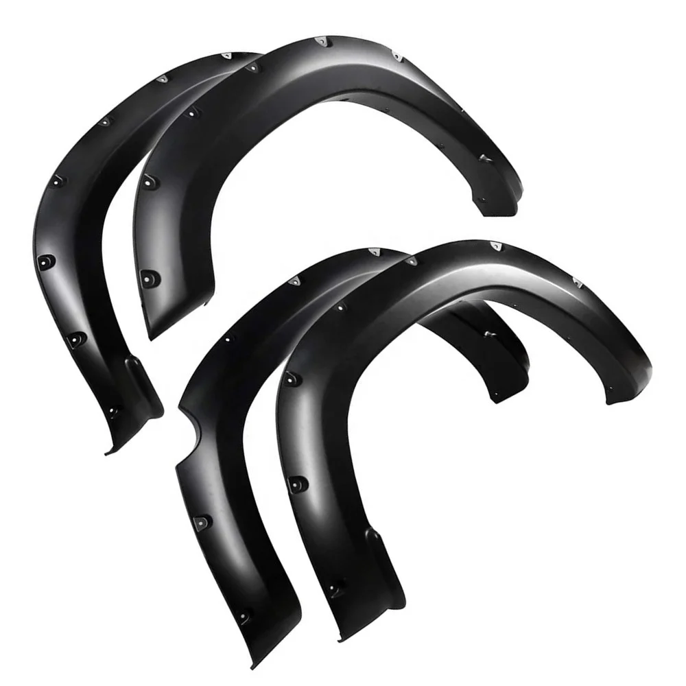 KSCPRO Off-Road Accessories Matte Black Bolt-On Style Fender Flares For RAM 1500 DT New Body 2019-2022