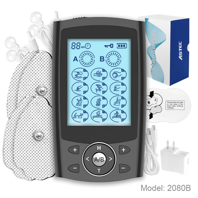 Digital Electronic Pulse Massager for Pain Relief ems muscle stimulator tens unit