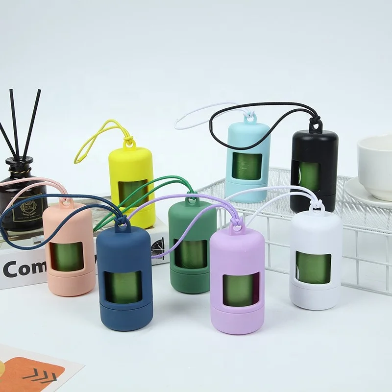 Juice Pet Pet Toilet Collector Garbage Shell Dog Biodegradable Dog Poop Bag Carrier Portable Pet Waste Bag Dispenser