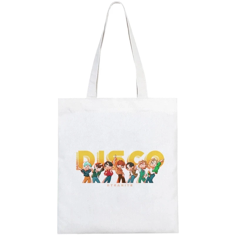 Art Design Recyclable Durable Canvas Fabric Handbag For Shopping