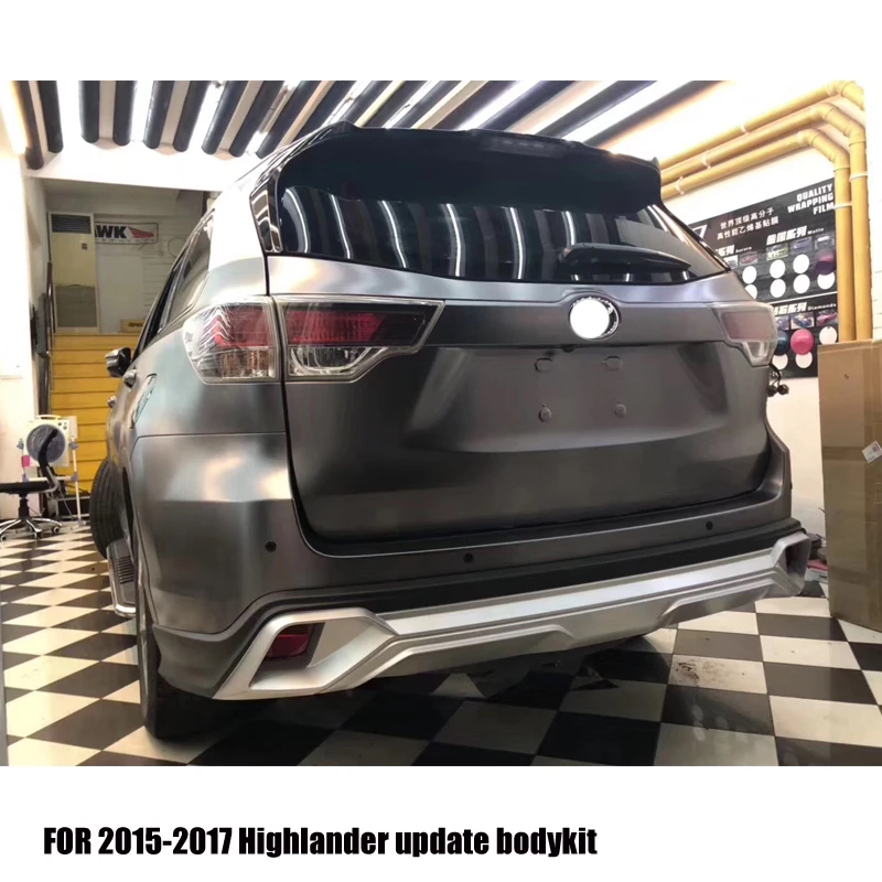 
Hot Sales Front & Rear Car Bumper Body Kit for 2015-2017 Highlander LX design 