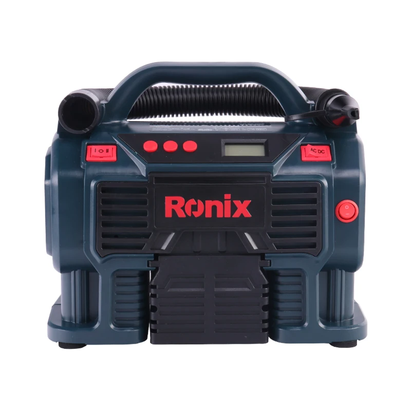 Ronix RH-4261 Professional Air Compressor Ac-220v Cordless Low Noise Mini Digital Screw Air Car Compressor Machine
