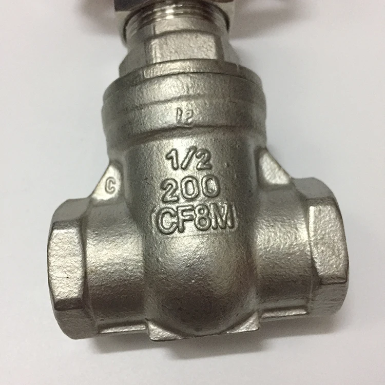 Китай оптовая продажа 1/2 дюйма из нержавеющей стали SS304 pn 16 двухсторонний npt резьбовой клапан с нормальной