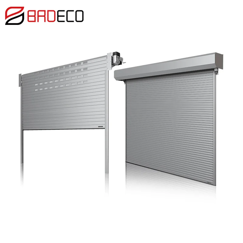 Wholesale Electric Galvanized Steel Metal Rolling Up Roller Shutter Garage Door commercial roller shutter door