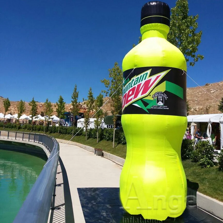 Giant Inflatable Drink Juice Soda Bottle Shape Balloon