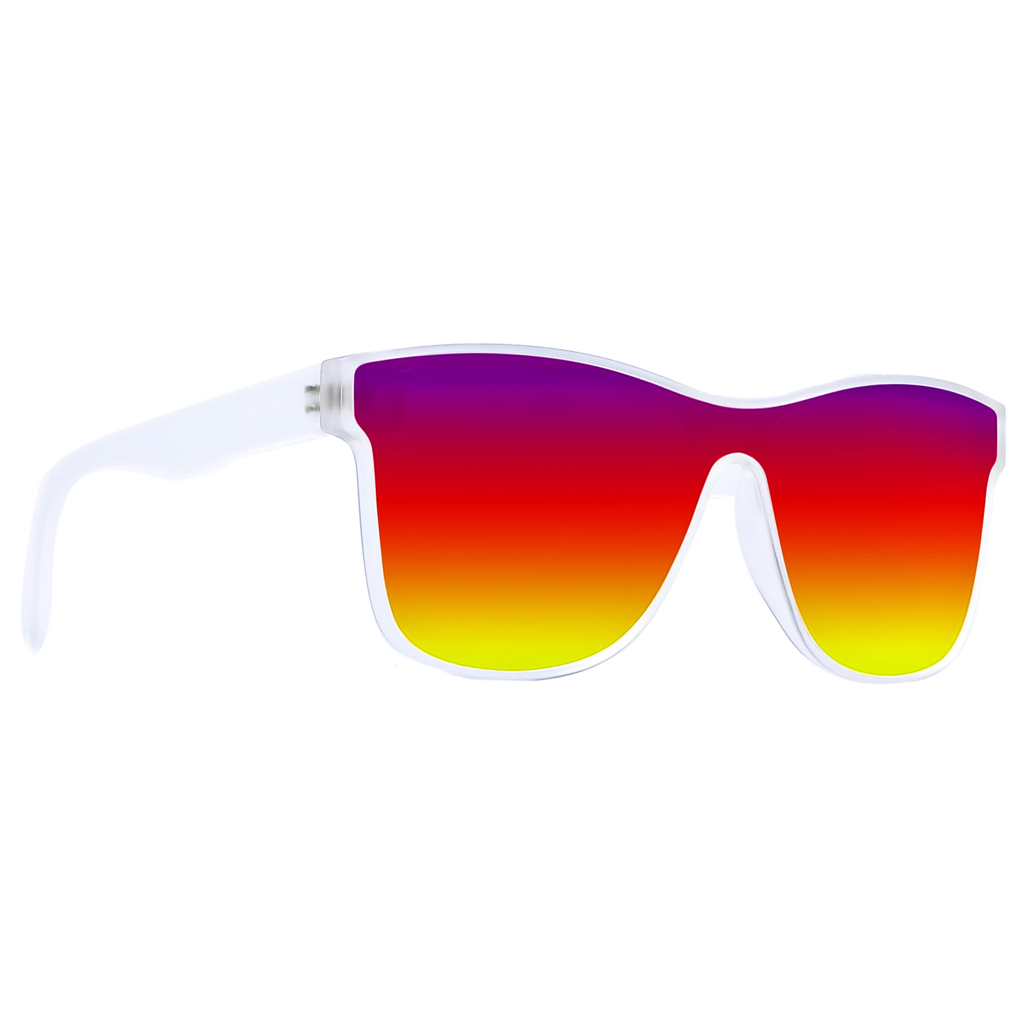Blenders rainbow TR90 OEM polarized gradient mirror lens color women men unisex sunglasses
