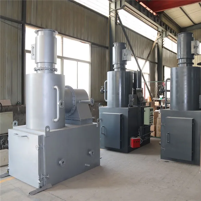 
Small scale solid waste burning electrical medical incinerator 