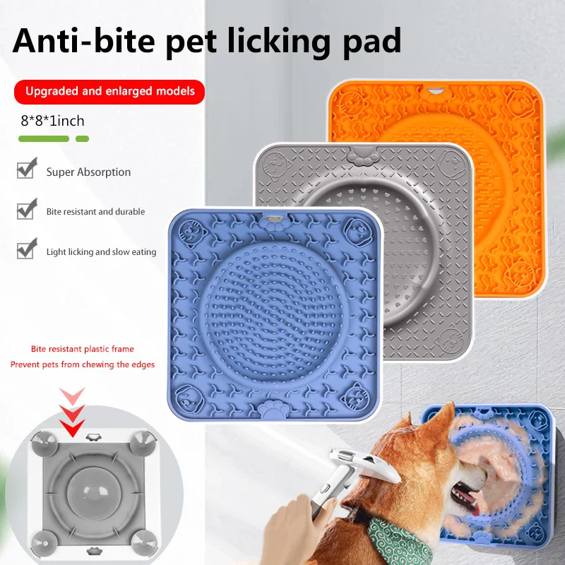 Hot Dog Lick Mat Peanut Butter Pad with