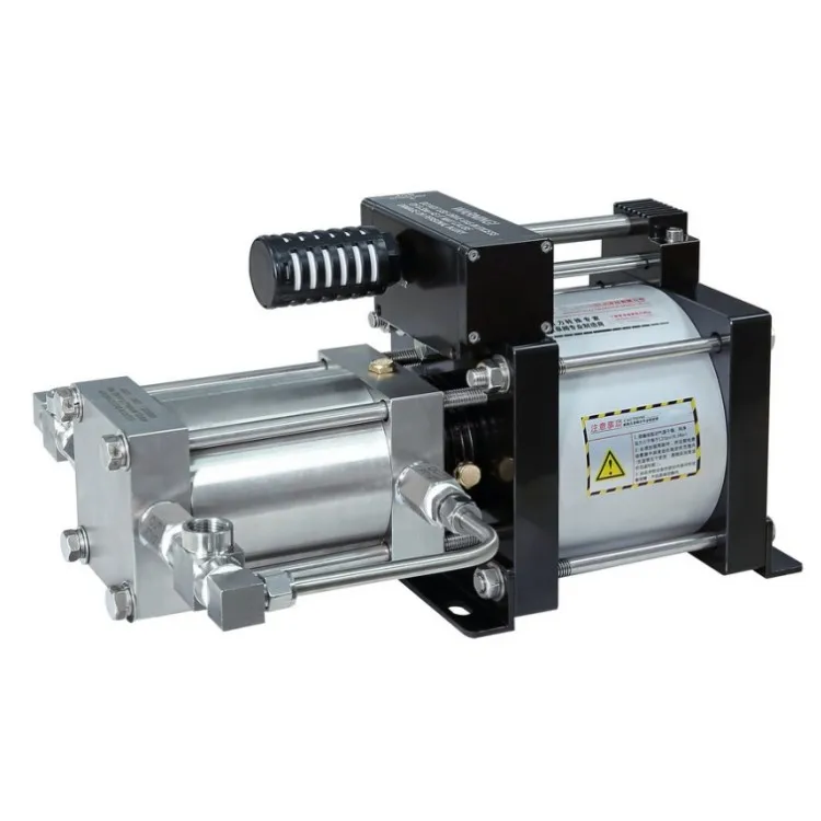 Single Action Nitrogen Gas Pressure Booster Pump For Pressure Vessel Testing