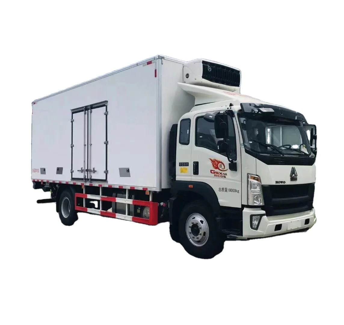 Diesel Fuel Type Refrigerator Body Freezer Truck for sales