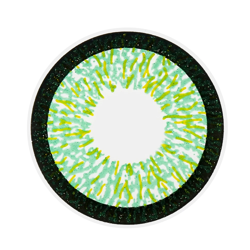 Beauty soft ring color contact lens cosmetics wholesale 1 year soft sweet eye contact lens
