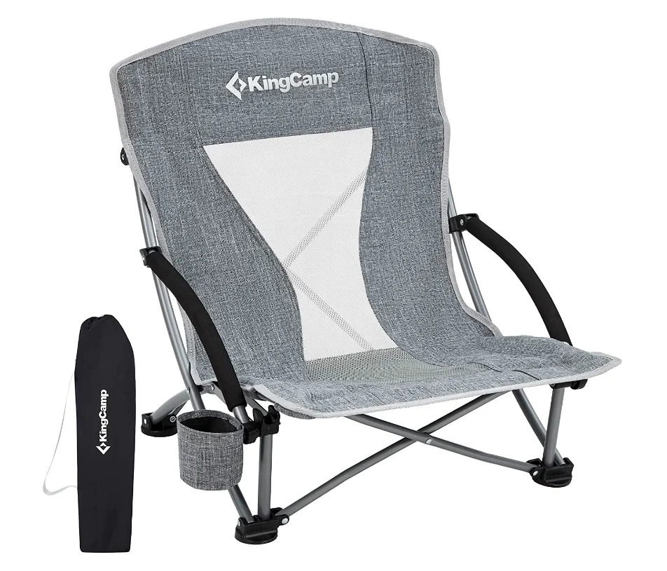 2024 уличные складные пляжные кресла с высокой спинкой и подлокотником для