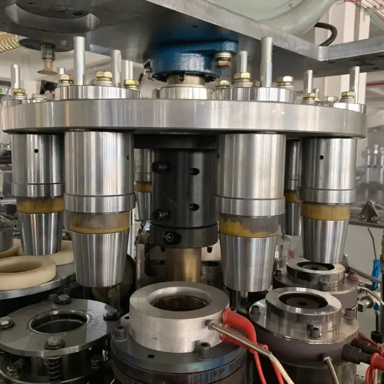 Automatic Grade Single or Double PE Coated Paper 2.5-12oz Size Butterfly Design Paper Cup Forming Machine with Handle