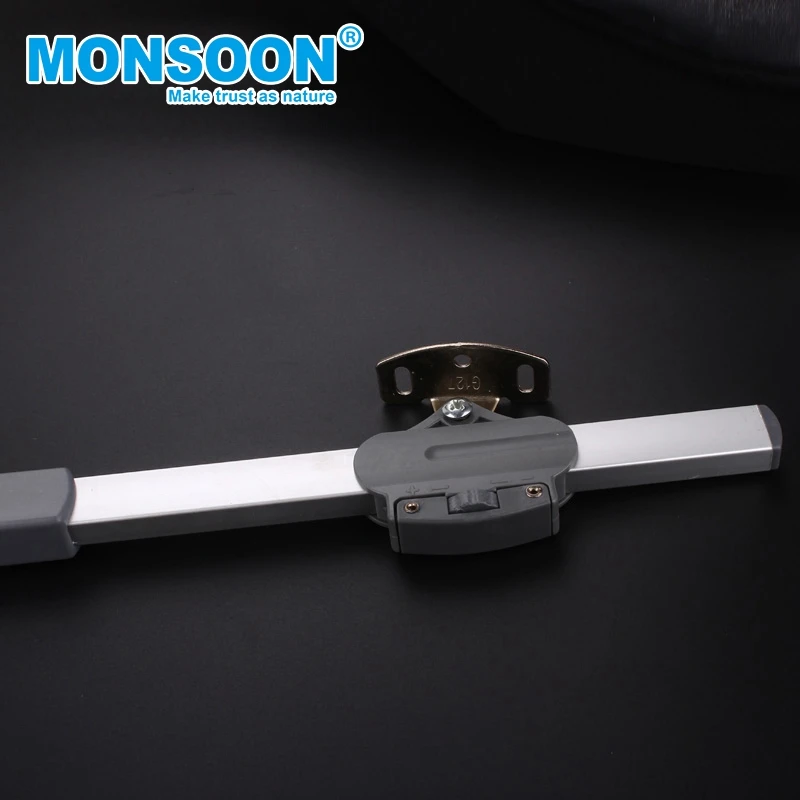 Furniture Hardware iron Up And Down Lift System hydraulic kitchen cabinet door free stop lift up for kitchen