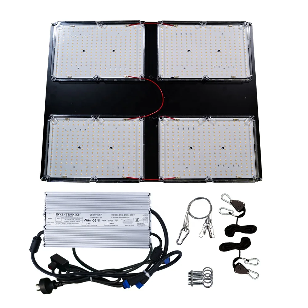 Meijiu Pre-assembled QB288 480W Samsung White Mix Uv Ir Led Waterproof Medical Plants Grow Light