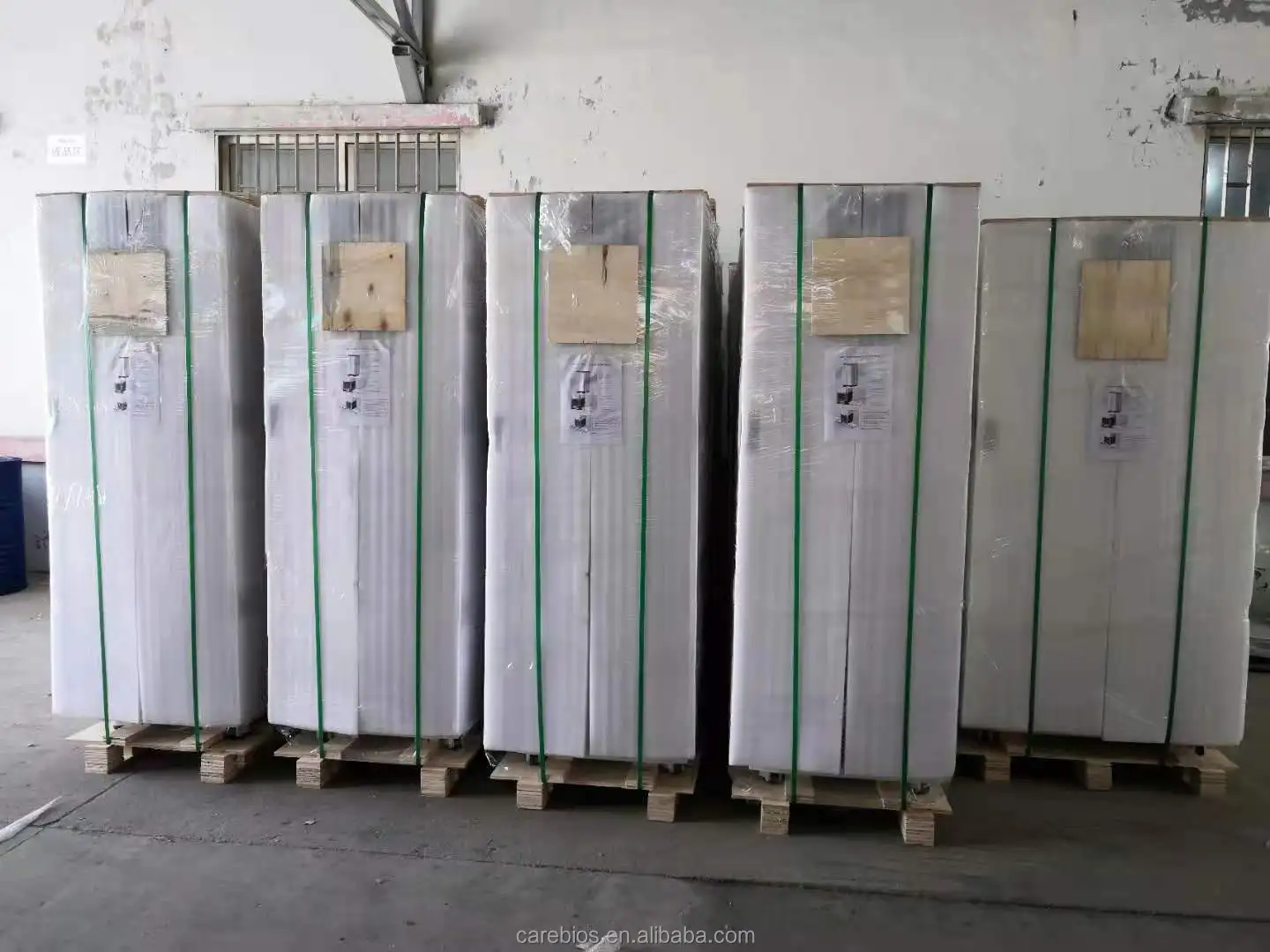  + 4C 1100L Вертикальный двойной стеклянный дверной холодильник для банк крови больничный