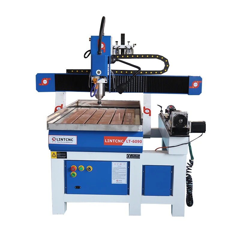 Advertising cnc machine mini router cnc 6090 3 Axis wood Carving Aluminum cutting milling machine for metal aluminum