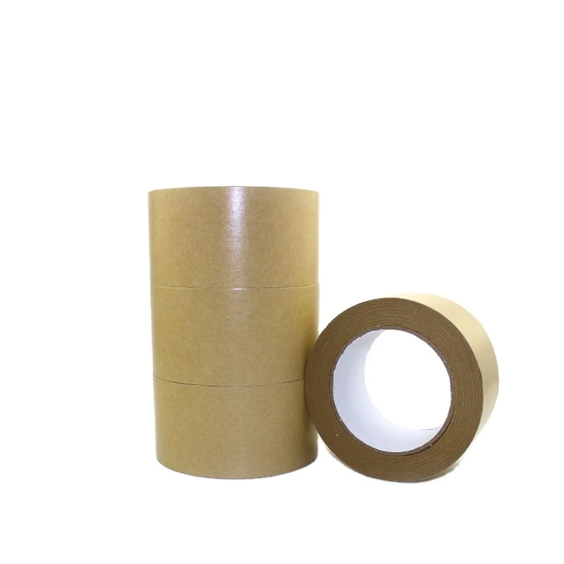 Brown Paper Carton Sealing Gummed Kraft Print Tape