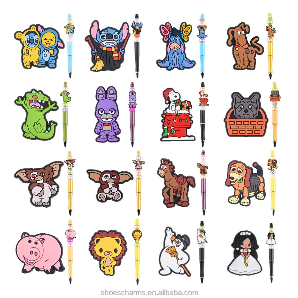 focal beads for pen decoration Karol G new silicon Evil Queen bead keychain making