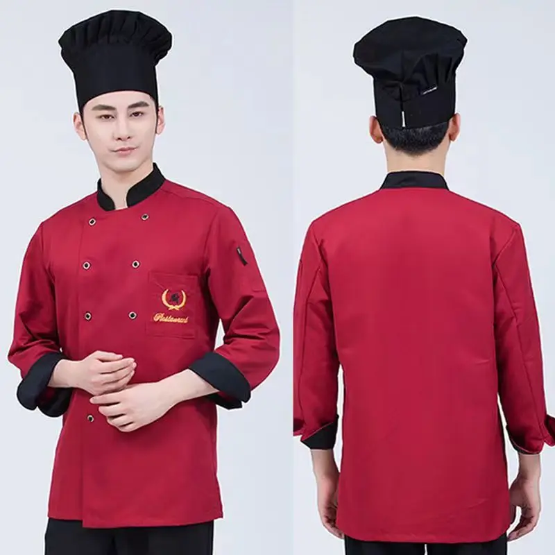 Elastic Adjustable Uniform Baker Kitchen Cooking Cotton Chef Hat