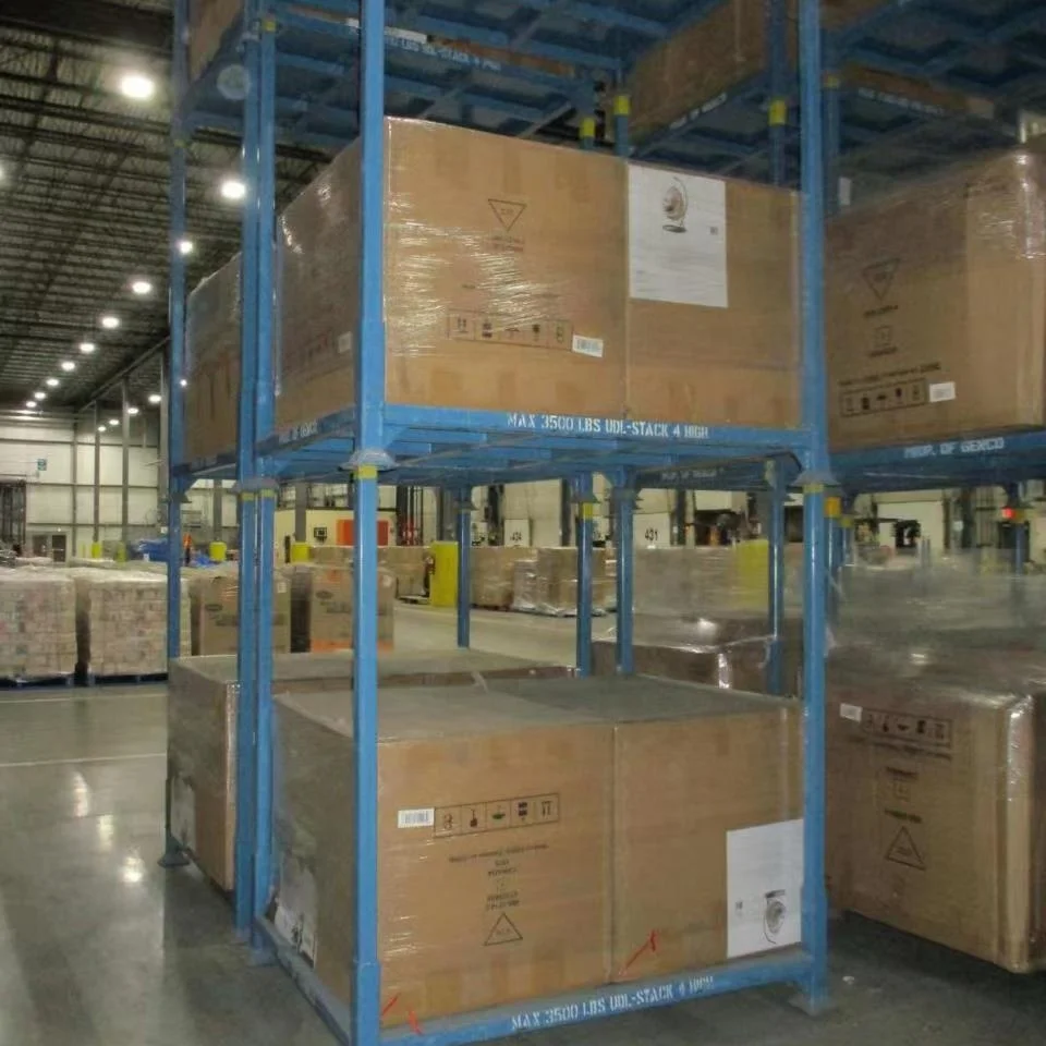 Сверхпрочные Индивидуальные складные Складные стеллажи с порошковым покрытием для поддонов шин стеллажи для хранения стеллажей с сеткой