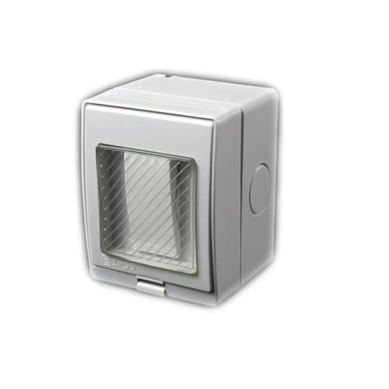 Height Waterproof Wall Switch 1 Gang Switch Socket Box IP55