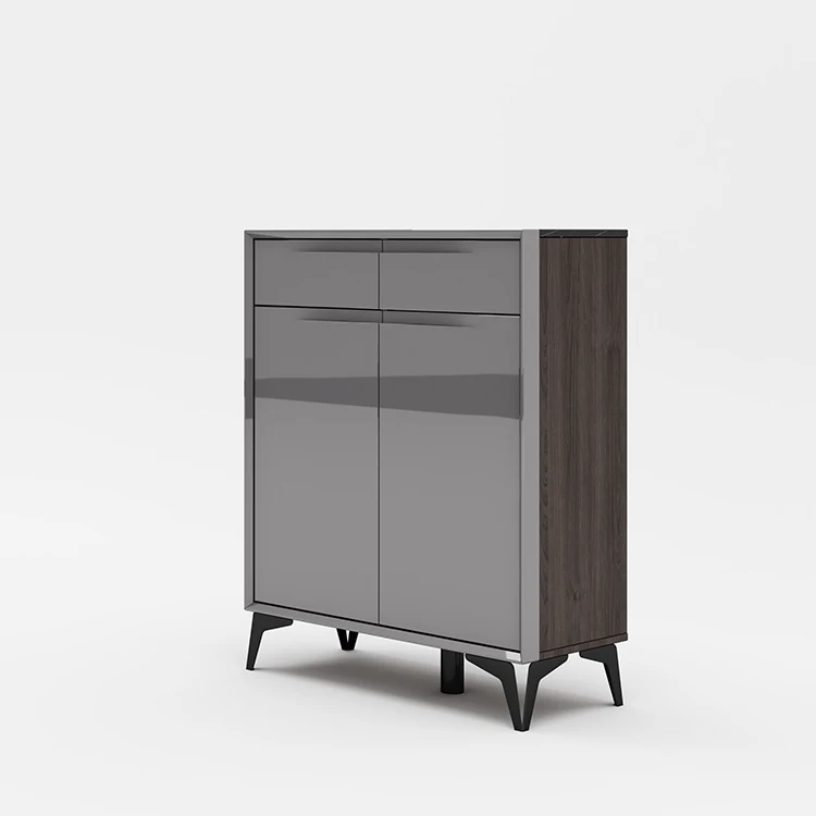 
Современный экономичный шкаф для хранения обуви для прихожей с открывающейся дверью 