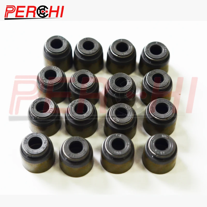 For Nissan MR16/1.6T 16V QASHQAI II 1.6 DIG-T  2014- VALVE STEM OIL SEAL OEM 13207-53Y00 13207-6485R Factory