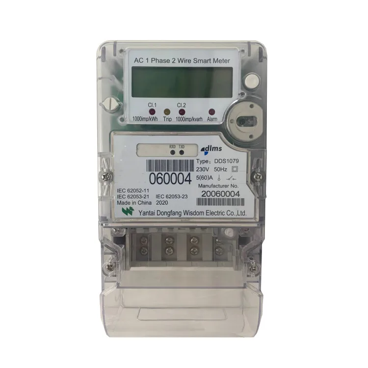 factory outlet forward only/net-metering DDS1079 Single phase smart energy meter