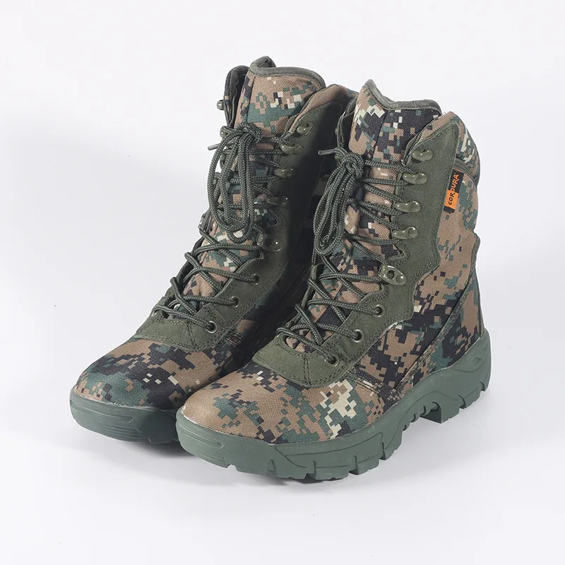 2023 Men Outdoor Tactical Combat Man Boots Hunting Work Boots For Men Shoe Hiking Boots