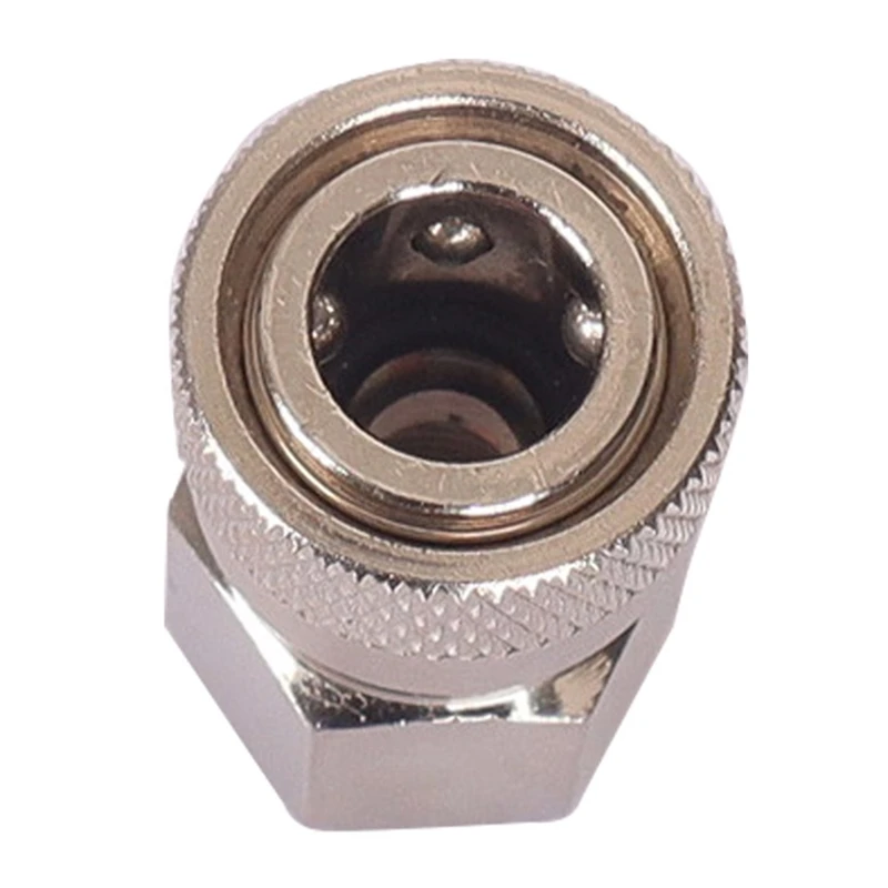 Stainless Steel Paintball Adaptor Female Quick Disconnect with Inner Thread