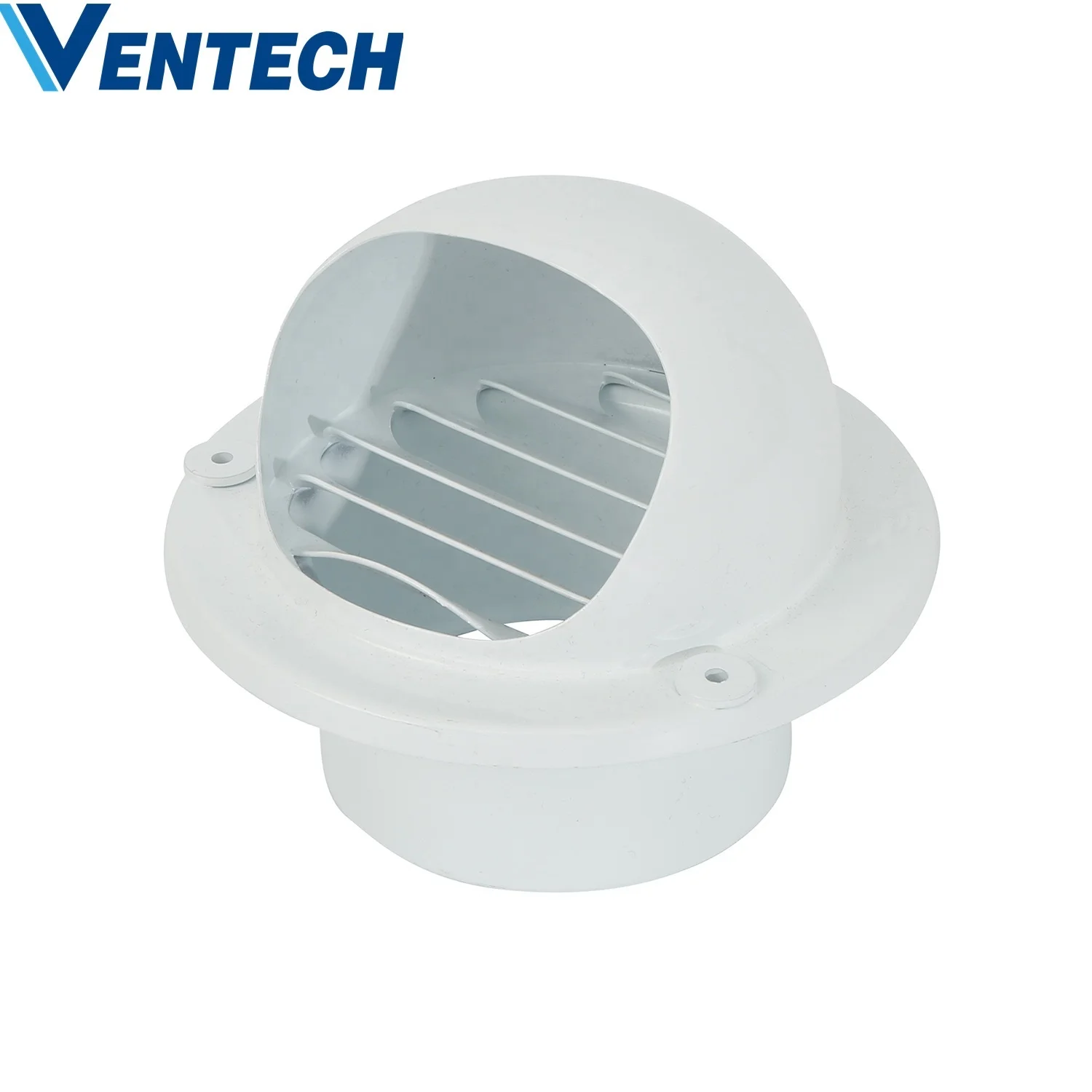 Ventech Hvac System Round Ceiling Air Vent Cover Ball Weather Louver Wall Vent Air Outlet