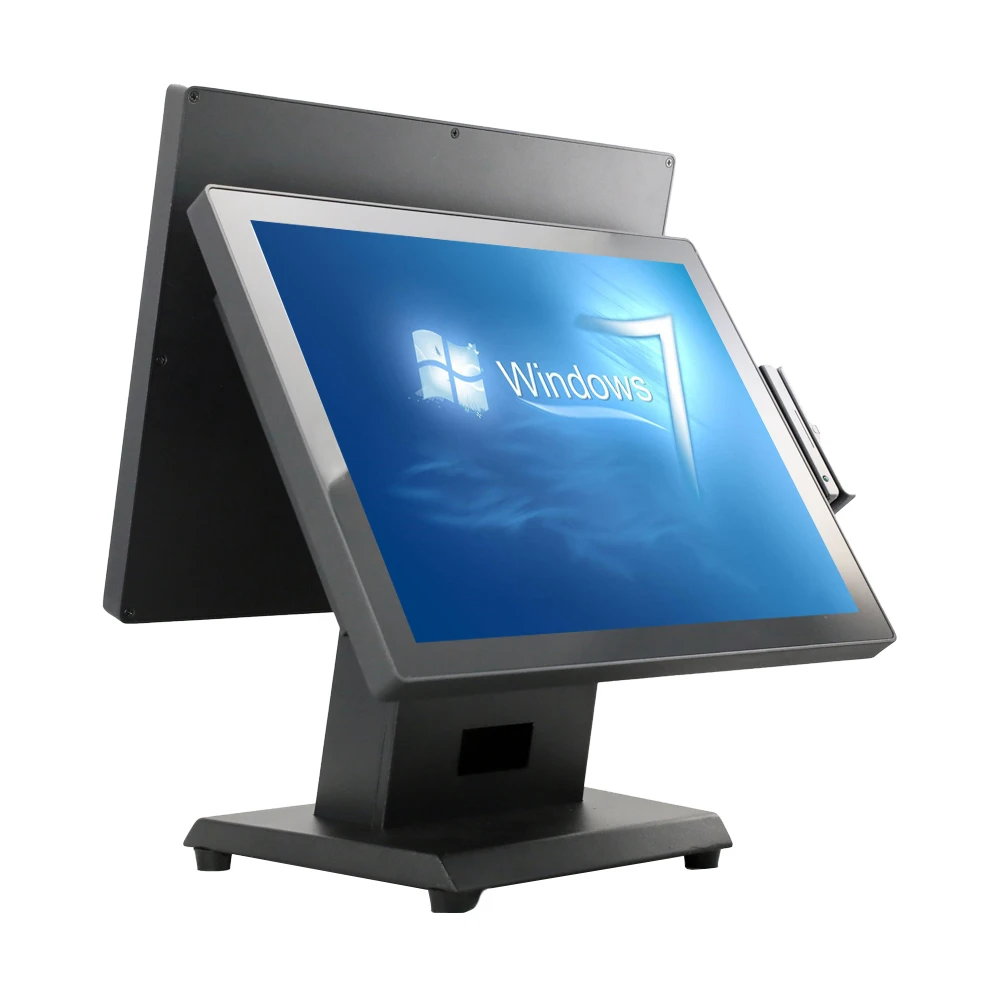 MINJCODE MJ1515 Small POS Machine POS Windows Double Billing Machine Android POS Hardware Systems Clothing Store