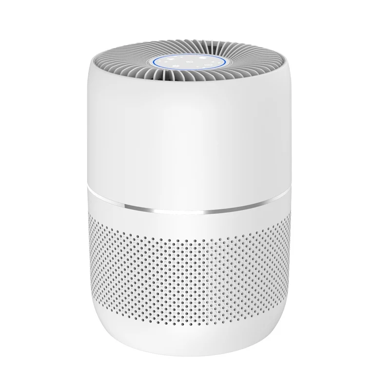 portable smart control hepa filter activated carbon desktop air