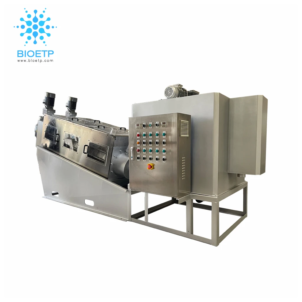 Original Factory Screw Press Sludge Dewatering For Water Purifying Plant
