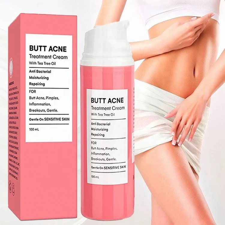 OEM/ODM Butt Cream Manufacturer Face Whitening Buttock Acne Mark Scar Supplier Body Bleaching Private Label butt acne cream