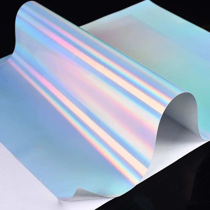 Self Adhesive Vinyl Sticker Paper A4 Inkjet Sticker Holographic Paper For Printing A4