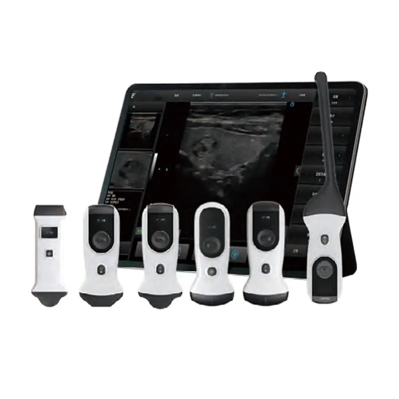 Wifi Wireless Linear Convex 2 in 1 Doppler Ultrasound Probe Portable Color Wireless Ultrasound Machine