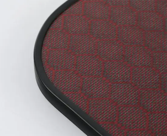 New Material Design Pickleball Paddles Popular Sports Goods Paddle Rackets Colorful Face Polymer Honeycomb 16.5 Inch